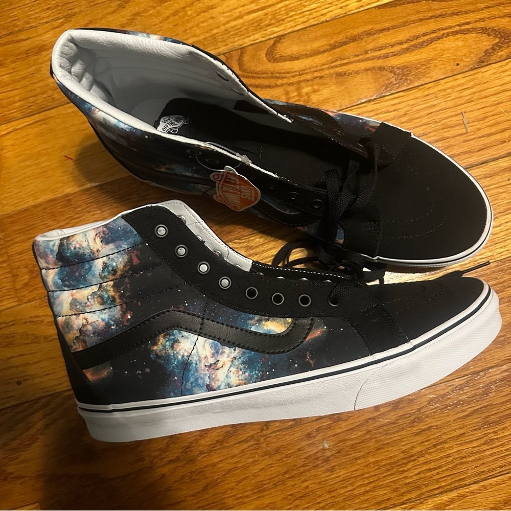 Men’s Galaxy Nebula Hi Top Vans Size 13